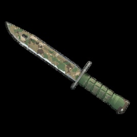 ★ StatTrak™ Штык-нож | Пиксельный камуфляж «Лес»